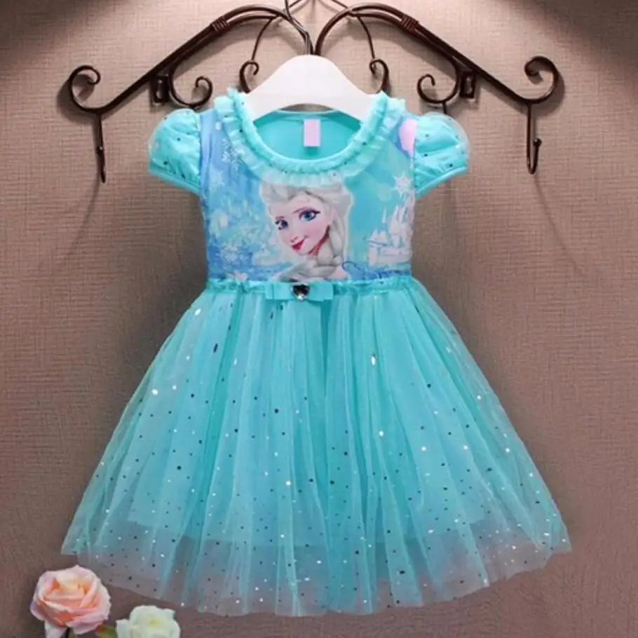 Girl Dresses Summer Baby Kid Princess Anna Elsa Dress Snow Queen Cosplay Costume Party Children Clothing New Years
Girl Dresses Summer Baby Kid Princess Anna Elsa Dress Snow Queen Cosplay Costume Party Children Clothing New Years