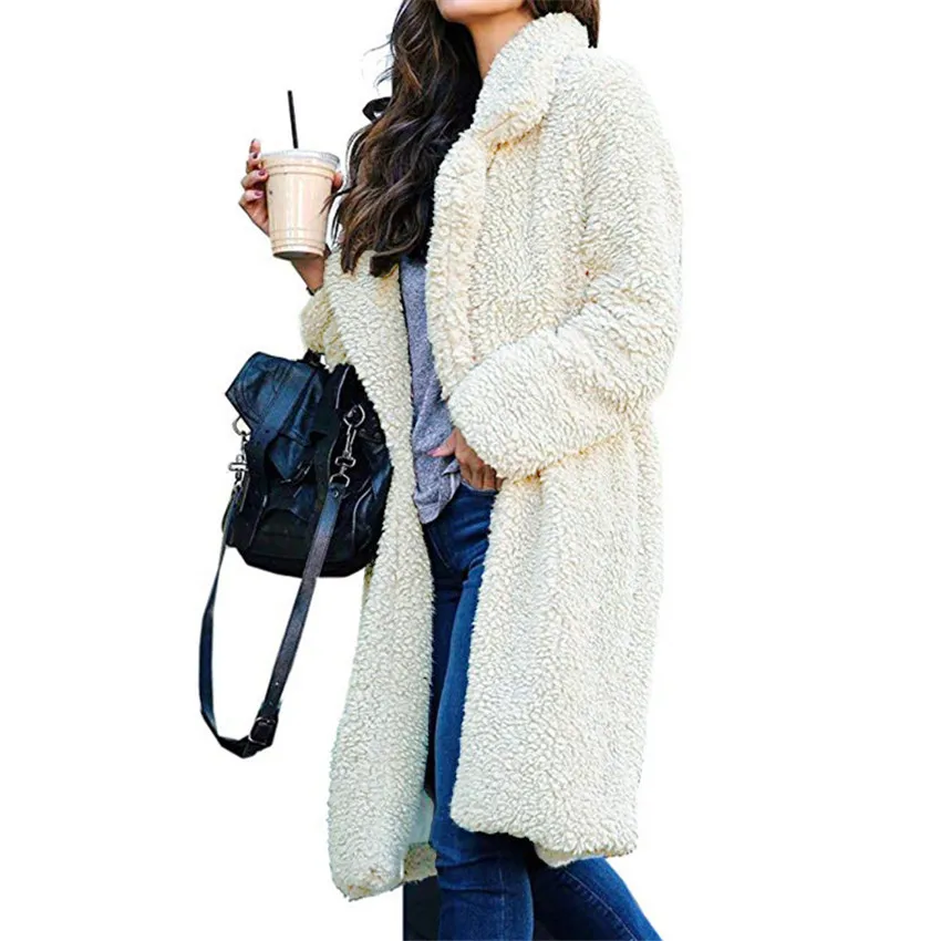 2019 Women hairy long Coat Winter Warm Fluffy Long Faux Fur Coats Fashion Lapel Shaggy Jackets Overcoat Plus Size 3XL Outwear
2019 Women hairy long Coat Winter Warm Fluffy Long Faux Fur Coats Fashion Lapel Shaggy Jackets Overcoat Plus Size 3XL Outwear