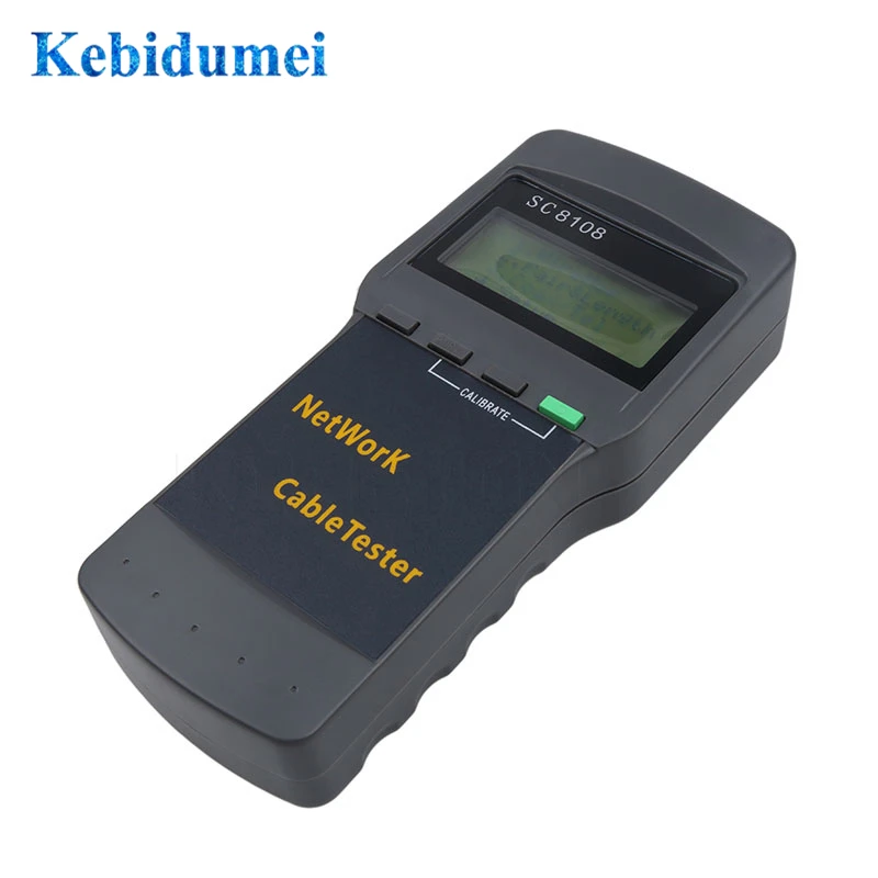 Kebidumei SC8108 LCD Wireless Network Tester With LCD Display RJ45 Meter&LAN Phone Cable Tester High quality Newest
Kebidumei SC8108 LCD Wireless Network Tester With LCD Display RJ45 Meter&LAN Phone Cable Tester High quality Newest