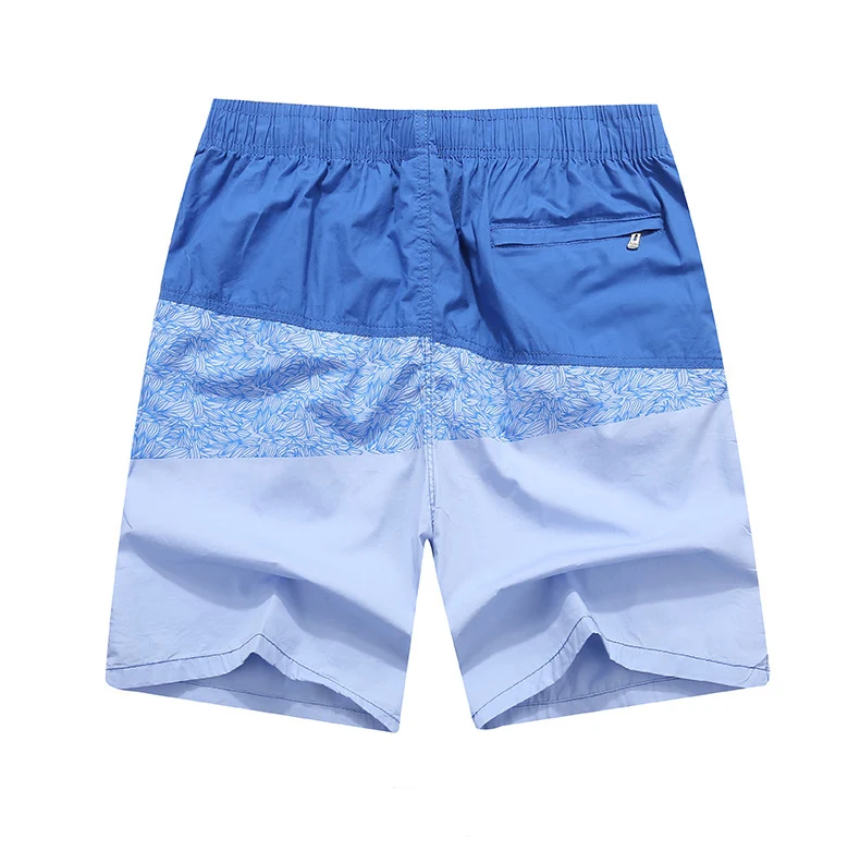 New Cotton Surfing Beach Shorts Men's Boardshorts Patchwork Surf Swim Short Pants Quick Dry Swimwear Beach Shorts For Male 4