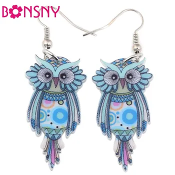 Bonsny Drop Owl Earrings Acrylic Long Big Dangle Earrings 2016 News Spring Summer Girls Women Jewelry Accessories Fashion Styles
Bonsny Drop Owl Earrings Acrylic Long Big Dangle Earrings 2016 News Spring Summer Girls Women Jewelry Accessories Fashion Styles