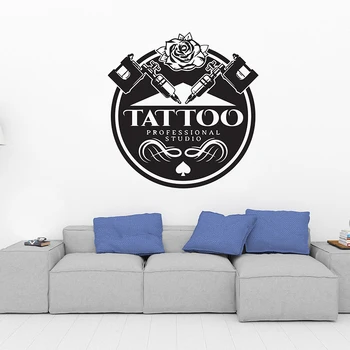 Tattoo Salon Logo Wall sticker removeable DIY Vinyl decals Tattoo studio sign for wall glass door decal mural home Decor G851
Tattoo Salon Logo Wall sticker removeable DIY Vinyl decals Tattoo studio sign for wall glass door decal mural home Decor G851