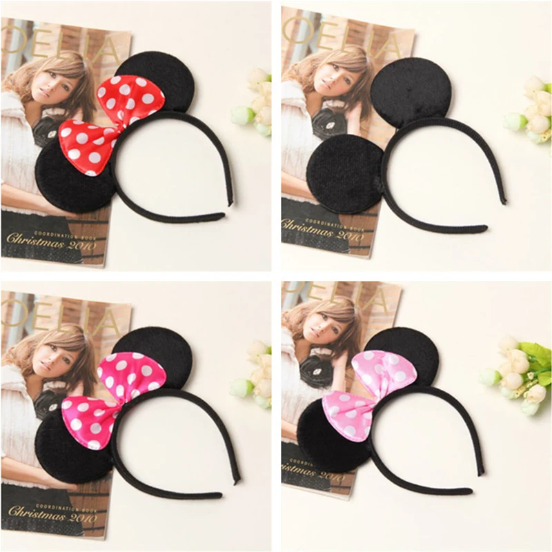 1pcs Hair Accessories Mickey Minnie Mouse Ears Solid Black & Colorful Bows Headband for Boys/Girls Birthday Party Celebrations
1pcs Hair Accessories Mickey Minnie Mouse Ears Solid Black & Colorful Bows Headband for Boys/Girls Birthday Party Celebrations