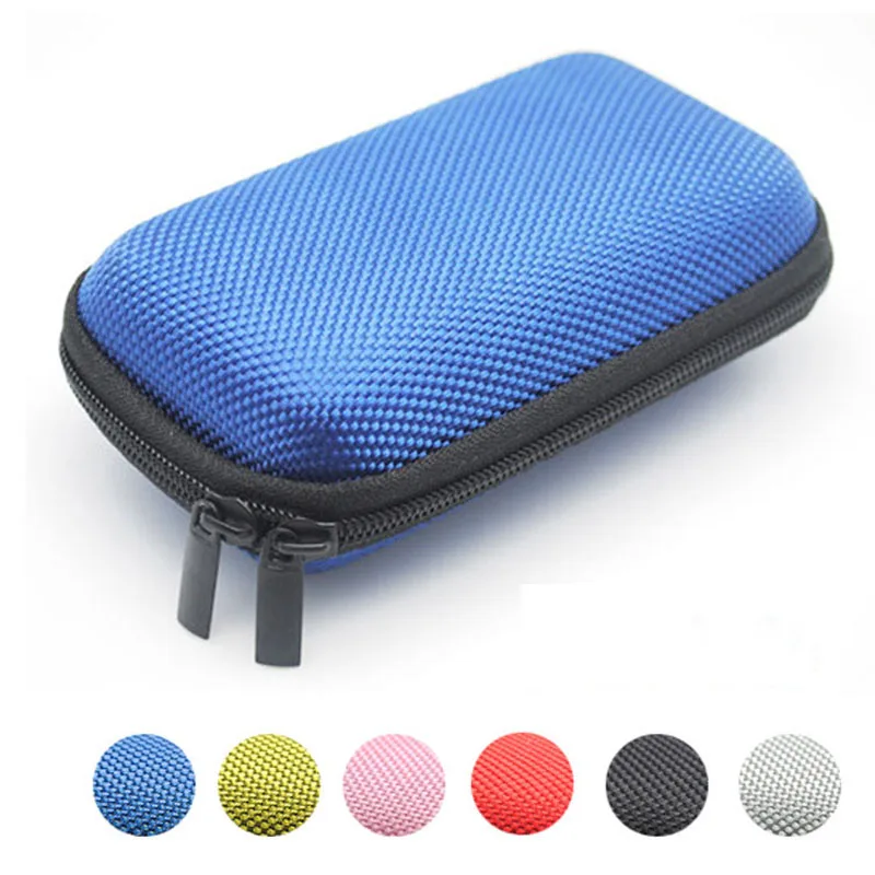 1pcs New Small Hot Selling Earphone Storage Bag Carrying Case for Earphone font b Power b