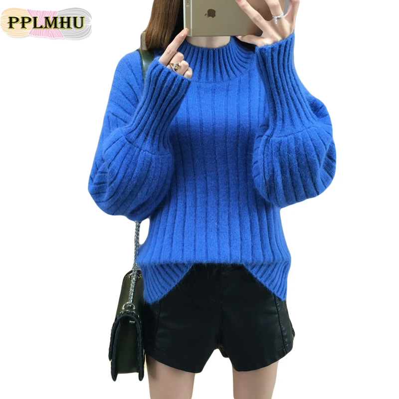 Plus Size 3XL Winter Sweater 2018 Street Wear Warm Pullovers Loose Knitted Pullover Female Tops Solid Colors Long Sleeve Jumper
Plus Size 3XL Winter Sweater 2018 Street Wear Warm Pullovers Loose Knitted Pullover Female Tops Solid Colors Long Sleeve Jumper