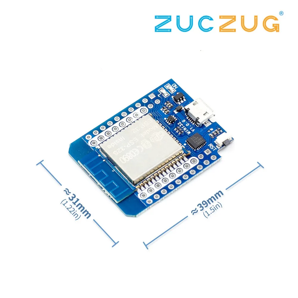 1 Set For Wemos MINI D1 ESP32 WiFi + Bluetooth For Wemos D1 Mini Esp8266 Module With Pins
1 Set For Wemos MINI D1 ESP32 WiFi + Bluetooth For Wemos D1 Mini Esp8266 Module With Pins