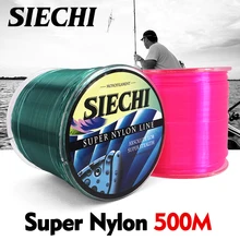 SIECHI 2PCS 500 Meters Nylon Fishing Lines Rope Fly Fishing Lines 0.168mm-0.50mm 2-13kg
SIECHI 2PCS 500 Meters Nylon Fishing Lines Rope Fly Fishing Lines 0.168mm-0.50mm 2-13kg