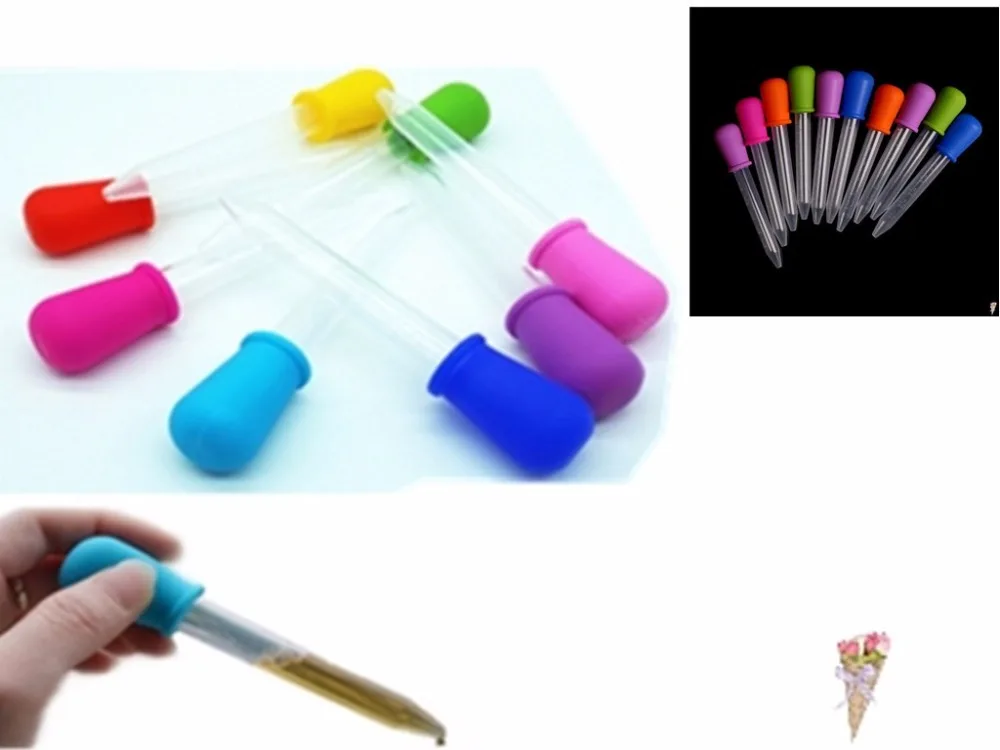 5ML Clear Silicone Plastic Baby Medicine Dropper Spoon Pipette Liquid Food Dropper Burette 12cm*2cm random color
5ML Clear Silicone Plastic Baby Medicine Dropper Spoon Pipette Liquid Food Dropper Burette 12cm*2cm random color