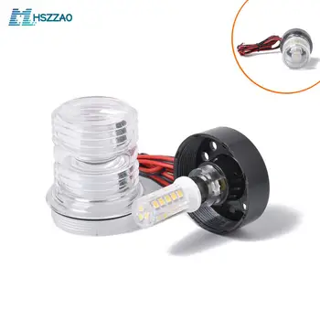 12V DC Car Signal Indicator Marine Boat Yacht Stern Anchor LED Navigation Light All Round 360° White Light Auto Accessories
12V DC Car Signal Indicator Marine Boat Yacht Stern Anchor LED Navigation Light All Round 360° White Light Auto Accessories