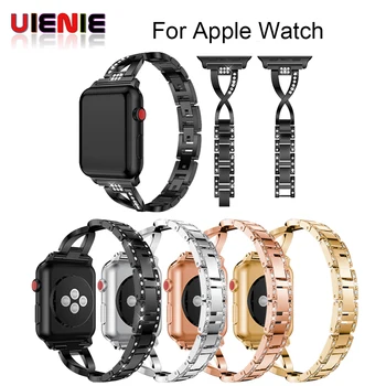 Type X Bling Diamond Bracelet for Apple Watch iWatch Series 1 2 3 Band Rhinestone Stainless Steel Strap 38mm 42mm Wristband
Type X Bling Diamond Bracelet for Apple Watch iWatch Series 1 2 3 Band Rhinestone Stainless Steel Strap 38mm 42mm Wristband