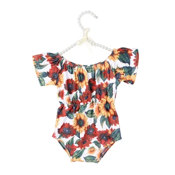 Kaiya Angel 2019 Hot Newborn Baby Summer Outfits Sunflower Printing Short Sleeve Sweet Cute Infant Romper Factory Wholesale
Kaiya Angel 2019 Hot Newborn Baby Summer Outfits Sunflower Printing Short Sleeve Sweet Cute Infant Romper Factory Wholesale