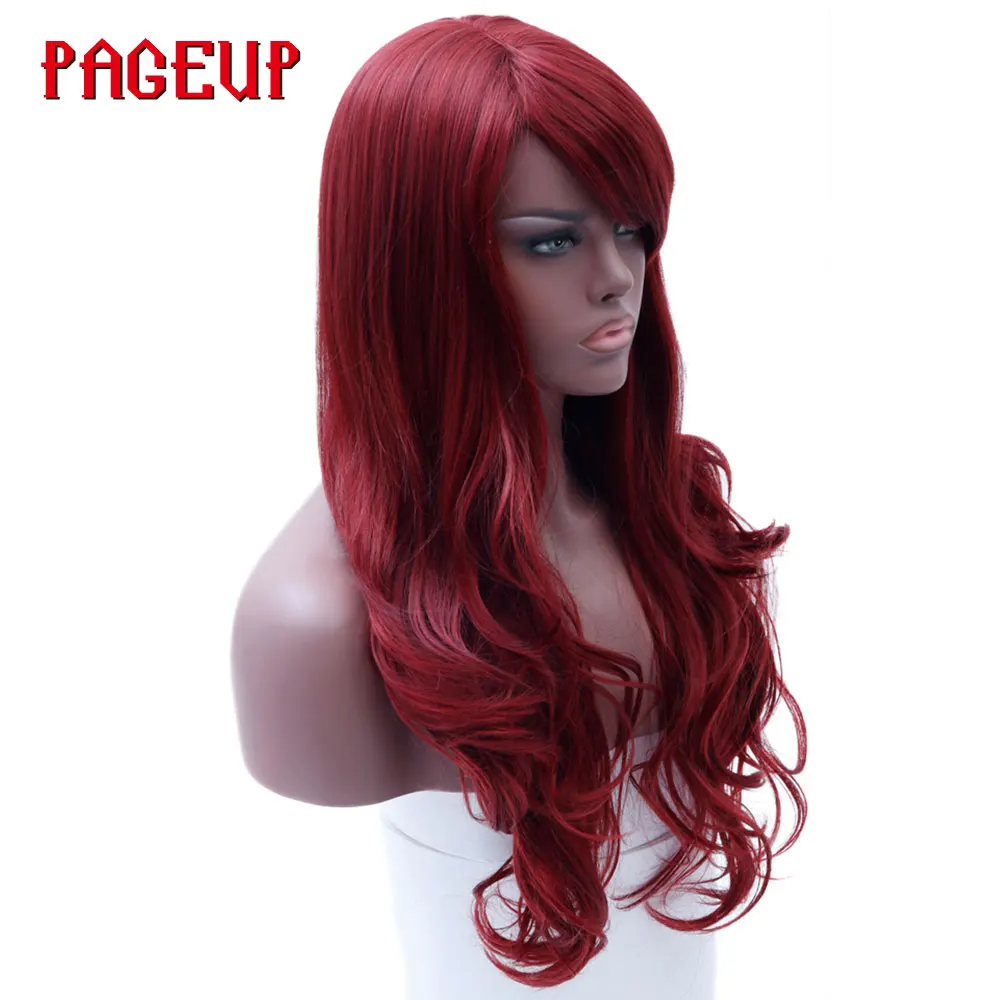 Pageup Rode Pruik Long Afro Wig With Bangs For Black Women Bodywave Heat Resistant Ladies Wigs Red Synthetic Curly Wig Cosplay
Pageup Rode Pruik Long Afro Wig With Bangs For Black Women Bodywave Heat Resistant Ladies Wigs Red Synthetic Curly Wig Cosplay