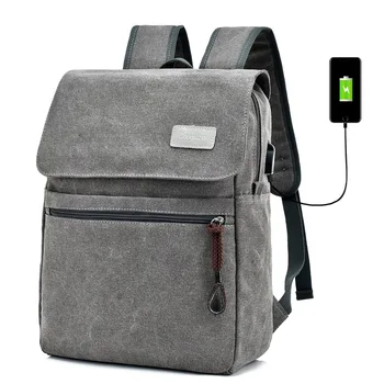 Casual Canvas Backpack Women Men Large Capacity Laptop Bags USB Design Backpacks Mochila Masculina Womens School Bags
Casual Canvas Backpack Women Men Large Capacity Laptop Bags USB Design Backpacks Mochila Masculina Womens School Bags