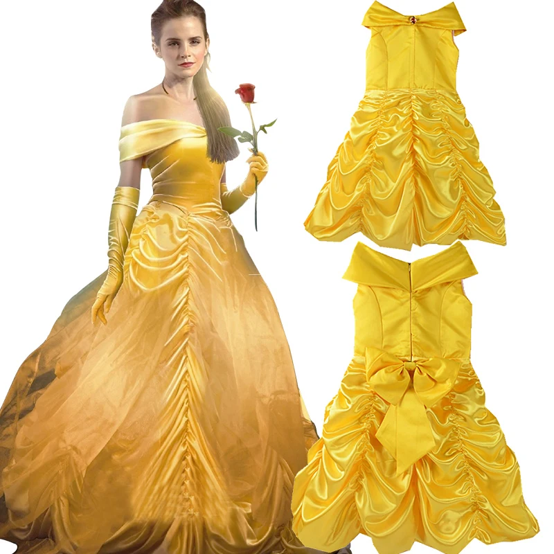 2019 Summer Beauty And Beast Cosplay Princess Belle Kids Carnival Costume Girl Princess Dress For Christmas Halloween Dress 10Y
2019 Summer Beauty And Beast Cosplay Princess Belle Kids Carnival Costume Girl Princess Dress For Christmas Halloween Dress 10Y