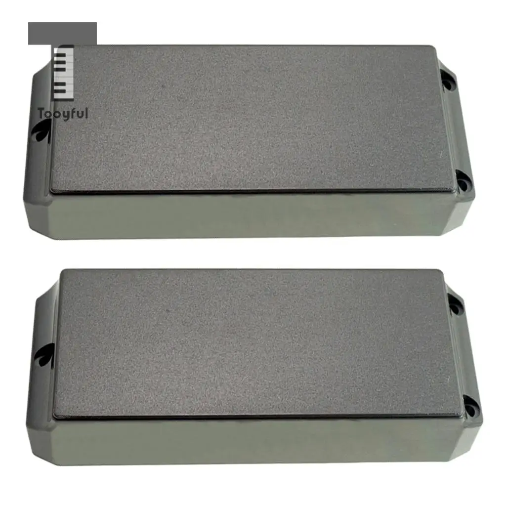 Tooyful Sealed Closed Type Humbucker Pickup Covers for 5 String Electric Bass 3 Hole
Tooyful Sealed Closed Type Humbucker Pickup Covers for 5 String Electric Bass 3 Hole