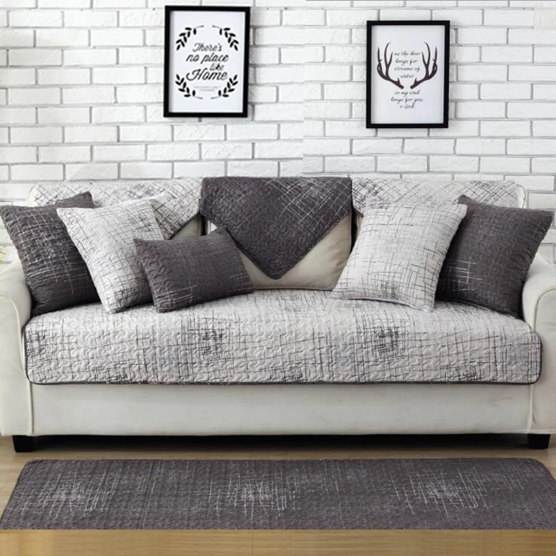 Nordic Thick Sofa Cover Towel Cotton Twill Fabric Slip-resistant Covers for Sofa Cushion Handmade Quilting Mats Home Decor
Nordic Thick Sofa Cover Towel Cotton Twill Fabric Slip-resistant Covers for Sofa Cushion Handmade Quilting Mats Home Decor