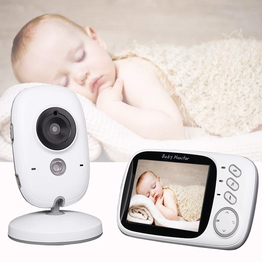VB603 Video Baby Monitor 2.4G Wireless With 3.2 Inches LCD 2 Way Audio Talk Night Vision Surveillance Security Camera Babysitter
VB603 Video Baby Monitor 2.4G Wireless With 3.2 Inches LCD 2 Way Audio Talk Night Vision Surveillance Security Camera Babysitter