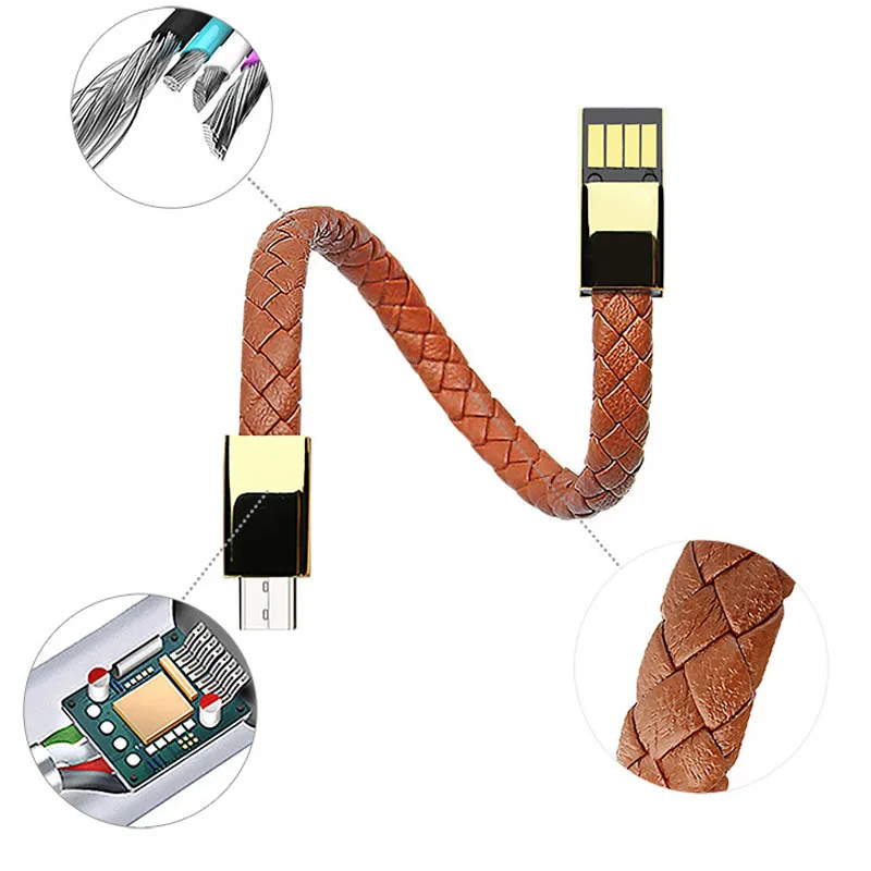 2018 Hot snap buttons Bracelet Multi-function Data Cable Bracelet Portable best friend bracelet mens leather bracelets
2018 Hot snap buttons Bracelet Multi-function Data Cable Bracelet Portable best friend bracelet mens leather bracelets