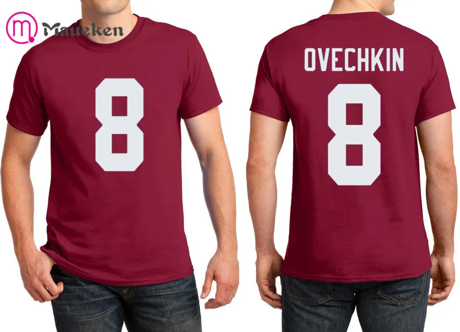 2018 Printed name Alex Ovechkin T-Shirt Men Short Sleeve 100% cotton O Neck T shirts for fans gift 0813-2
2018 Printed name Alex Ovechkin T-Shirt Men Short Sleeve 100% cotton O Neck T shirts for fans gift 0813-2