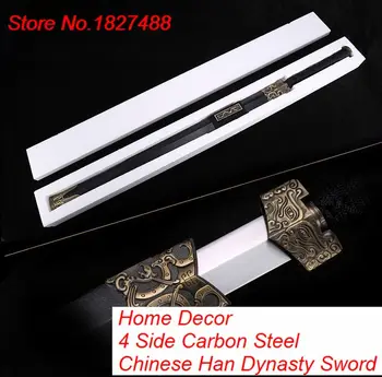 Special Offer Home Decor Chinese Sword 4 Side Carbon Steel Double edge Han Jian Free Shipping
Special Offer Home Decor Chinese Sword 4 Side Carbon Steel Double edge Han Jian Free Shipping