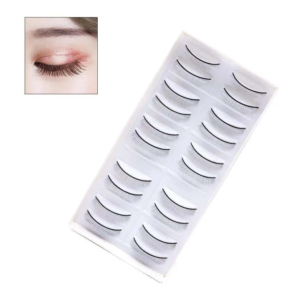 10Pairs Natural Artificial Fiber False Eyelashes Extension Fake Adhesive Practice Lashes New Arrival
10Pairs Natural Artificial Fiber False Eyelashes Extension Fake Adhesive Practice Lashes New Arrival