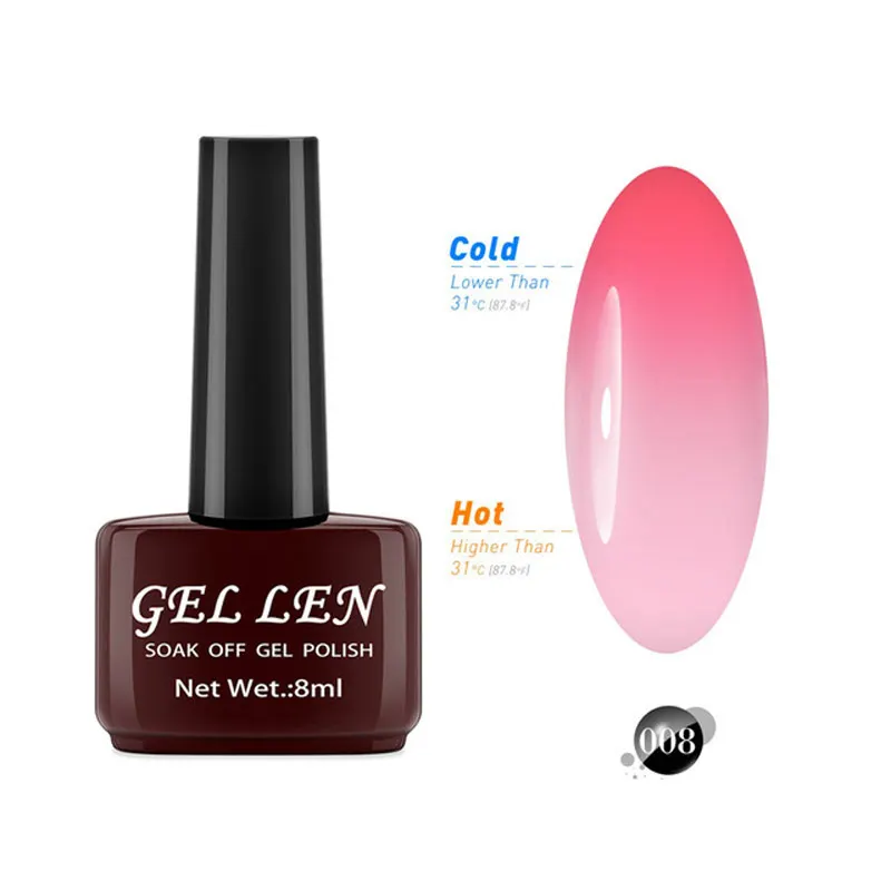 GEL LEN Nail Gel Polish Temperature Change Color Glitter 60 Colors French Manicure Nail Polish Pink LED UV Gel Polish Nail Art
GEL LEN Nail Gel Polish Temperature Change Color Glitter 60 Colors French Manicure Nail Polish Pink LED UV Gel Polish Nail Art