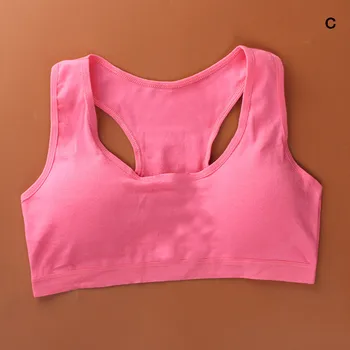 Hot Sale Girl Bra Solid Color Breathable Solid Color Young Girls Cotton Underwear For Sport Wireless Small Training Puberty Bras
Hot Sale Girl Bra Solid Color Breathable Solid Color Young Girls Cotton Underwear For Sport Wireless Small Training Puberty Bras