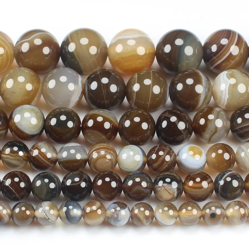 Natural Brown, Coffe Stripe Agates 4-16mm Round Beads 15inch ,Wholesale For DIY Jewellery Free Shipping !
Natural Brown, Coffe Stripe Agates 4-16mm Round Beads 15inch ,Wholesale For DIY Jewellery Free Shipping !