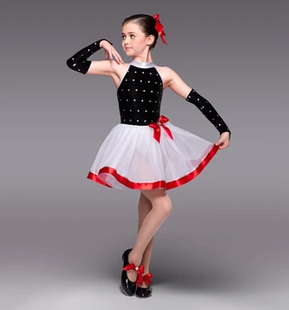 Children's Ballet Dance Black Hot Drilling Velvet Dance Skirt Performance Clothing Performance Clothing
Children's Ballet Dance Black Hot Drilling Velvet Dance Skirt Performance Clothing Performance Clothing