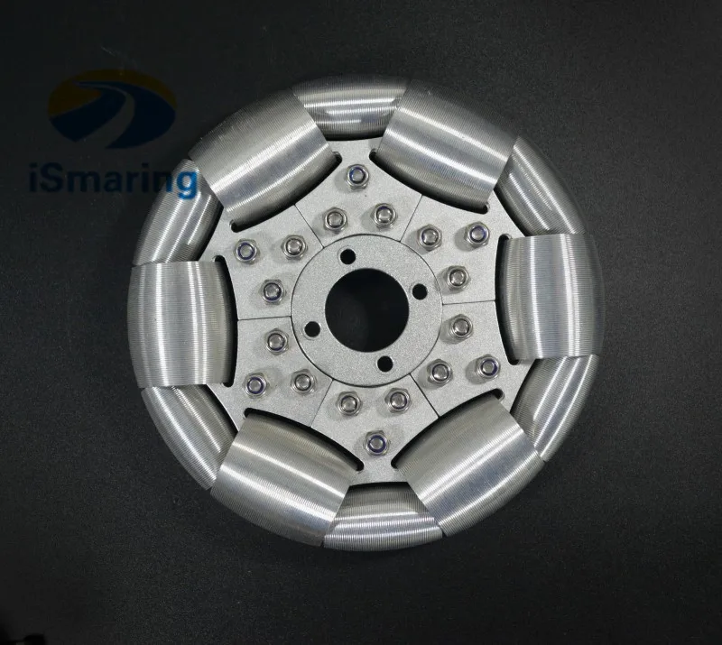 127mm Aluminum Single Omni Wheel Universal Wheels For Ball Balance Ballbot Single Chip DIY Robot Accessory/Part Robotic Car Toy
127mm Aluminum Single Omni Wheel Universal Wheels For Ball Balance Ballbot Single Chip DIY Robot Accessory/Part Robotic Car Toy