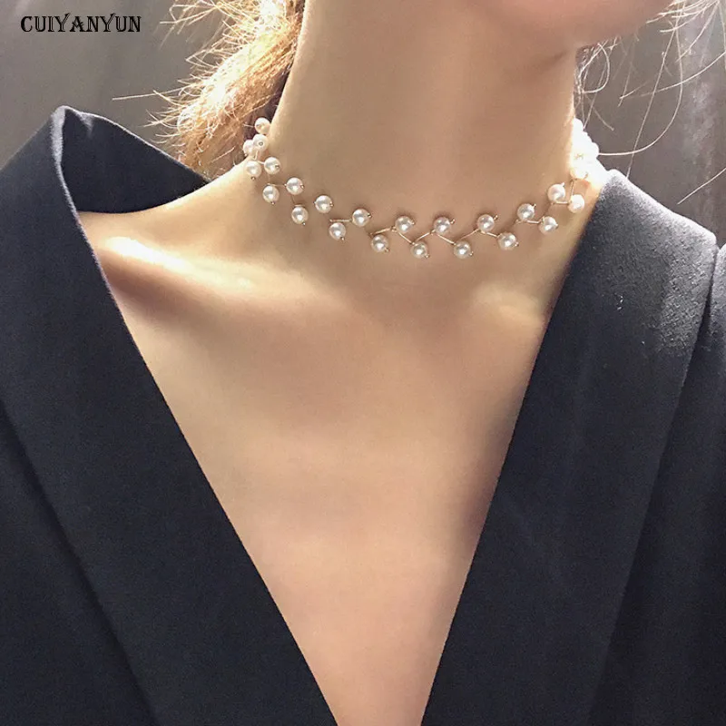 pearl choker necklace women white black beaded necklace choker 2019 female Korean jewelry fashion choker trendy necklace
pearl choker necklace women white black beaded necklace choker 2019 female Korean jewelry fashion choker trendy necklace