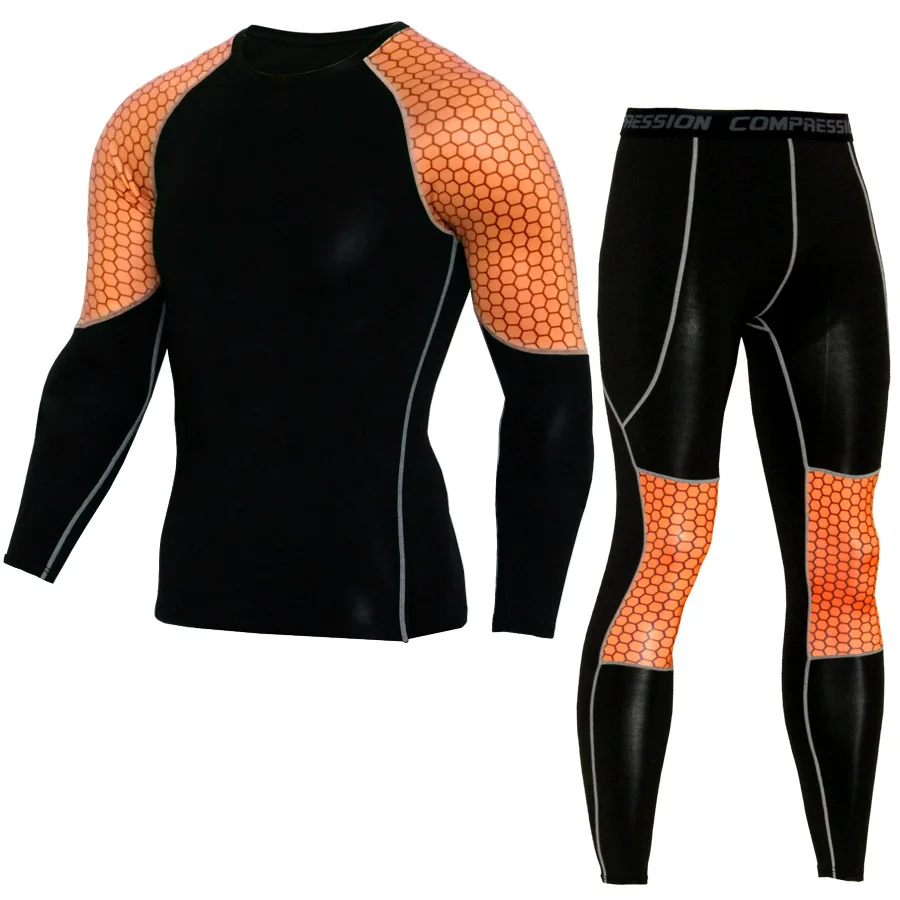 New Breathable Quick Dry Compression Tracksuit Fitness Tight Running Set T-shirt Legging Men's Sportswear Gym Sport Suit
New Breathable Quick Dry Compression Tracksuit Fitness Tight Running Set T-shirt Legging Men's Sportswear Gym Sport Suit