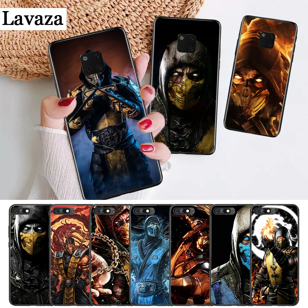 

Lavaza Mortal Kombat Pattern Silicone Case for Huawei Mate 10 Pro 20 Lite Nova 2i 3 3i 4 Y5 2017 Y6 2018 Y7 Prime Y9