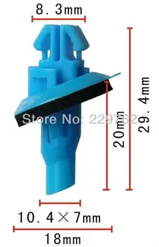 100PCS Free Shipping Polyformaldehyde Blue Retainer For Toyota Auto Fasteners Plastic Rivet Car Clips Fastners Clip
100PCS Free Shipping Polyformaldehyde Blue Retainer For Toyota Auto Fasteners Plastic Rivet Car Clips Fastners Clip