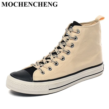 New Men High Top Canvas Shoes Lace-up Sneakers Retro Stylish Student Skate Footwear Breathable Anti-skid Casual Shoes Platform
New Men High Top Canvas Shoes Lace-up Sneakers Retro Stylish Student Skate Footwear Breathable Anti-skid Casual Shoes Platform