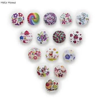50pcs 2 Hole Flower Print Wood Buttons Sewing Scrapbooking Clothing Decor Home 18mm
50pcs 2 Hole Flower Print Wood Buttons Sewing Scrapbooking Clothing Decor Home 18mm