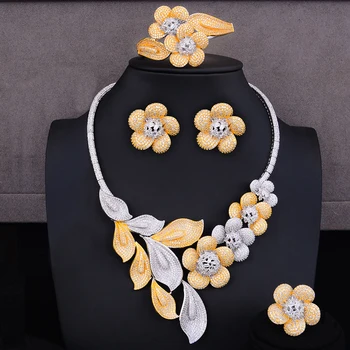 GODKI Trendy 4pcs Wedding Necklace Earring Set For Women Full Cubic Zircon Bridal Jewelry Sets pendientes mujer moda 2019
GODKI Trendy 4pcs Wedding Necklace Earring Set For Women Full Cubic Zircon Bridal Jewelry Sets pendientes mujer moda 2019