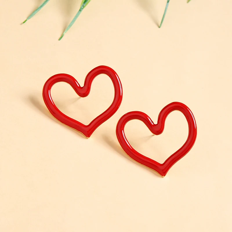 ed01234c 2018 New Red Color Enamel Heart Cute 925 Silver Needle Statement Stud Earrings for Women
ed01234c 2018 New Red Color Enamel Heart Cute 925 Silver Needle Statement Stud Earrings for Women