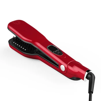 Professional Fast Steam Tourmaline Ceramic Hair Straightener Brush Vapor Electric Straightening Irons Hair Styling Tools
Professional Fast Steam Tourmaline Ceramic Hair Straightener Brush Vapor Electric Straightening Irons Hair Styling Tools