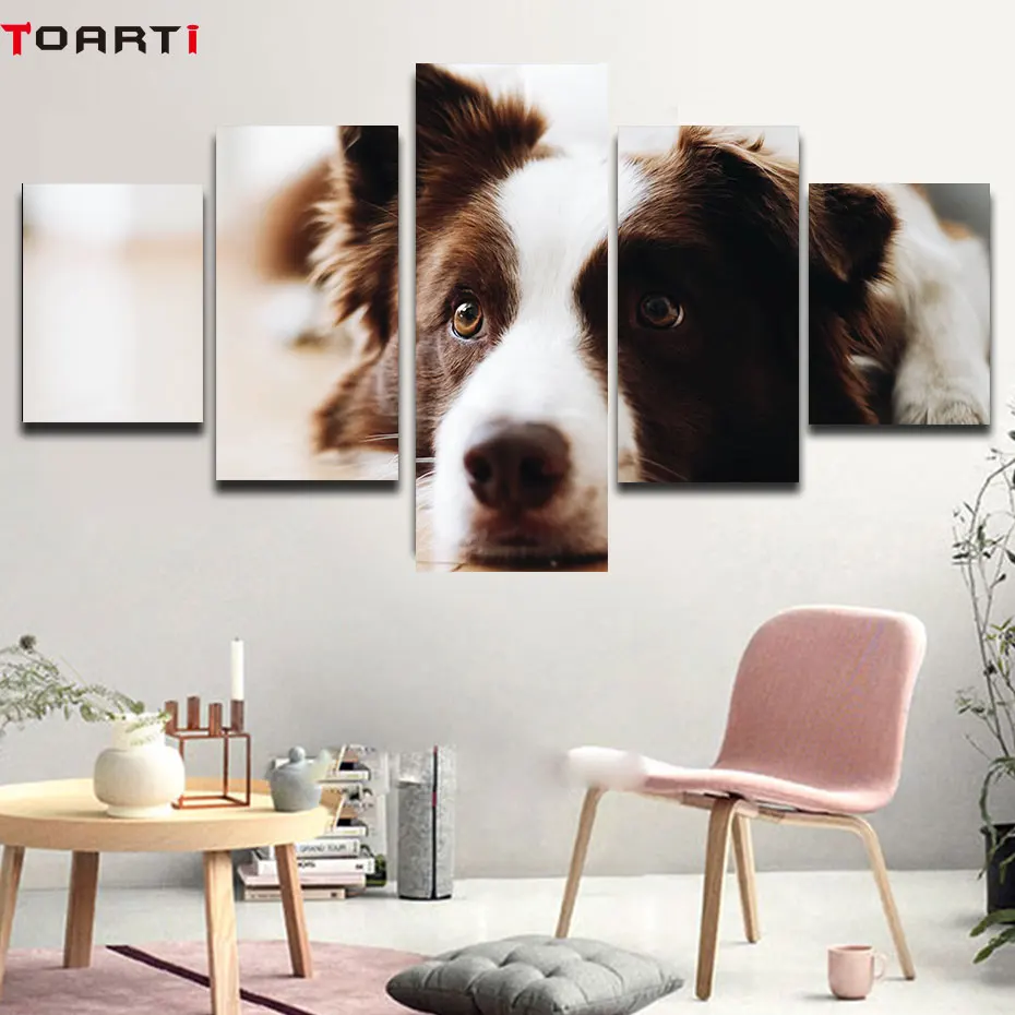 5 Piece Posters prints Animals Canvas Painting Tiger Dog Zebra Wall Art Modern Pictures For Living Room Bedroom Home Decoration
5 Piece Posters prints Animals Canvas Painting Tiger Dog Zebra Wall Art Modern Pictures For Living Room Bedroom Home Decoration