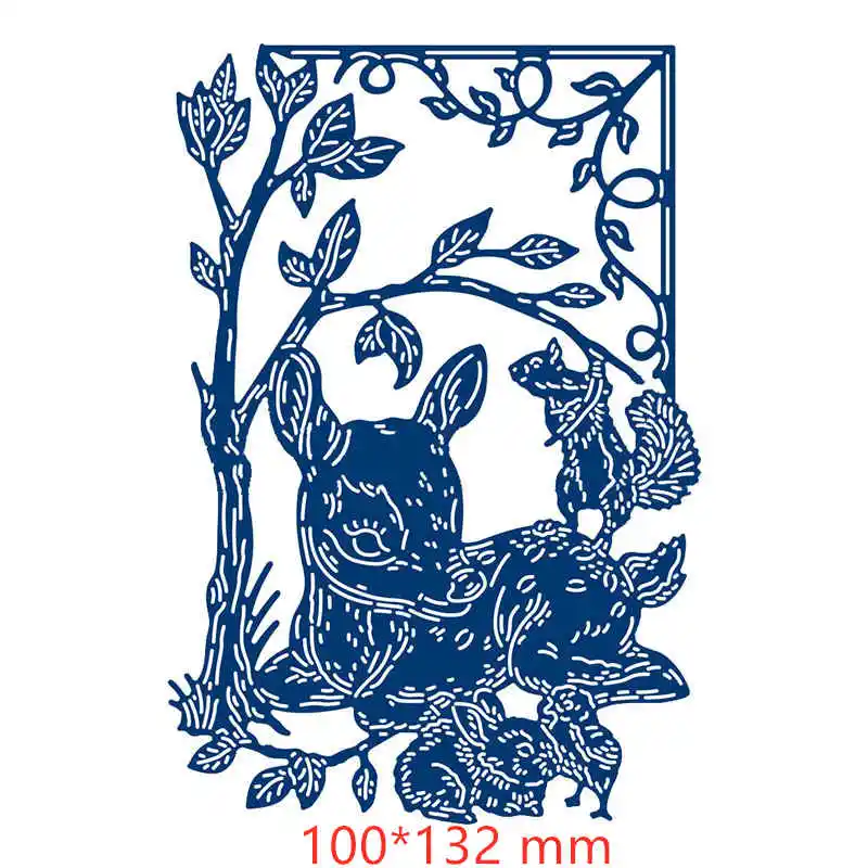 Sika Deer Metal Cutting Dies Stencils for DIY Scrapbooking Photo Album Decorative Embossing Paper Crafts Supplier Die Cut 2019
Sika Deer Metal Cutting Dies Stencils for DIY Scrapbooking Photo Album Decorative Embossing Paper Crafts Supplier Die Cut 2019
