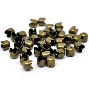 1000Pcs Bronze Tone Alloy Bead Caps Fit Chain Tassel Jewelry DIY Making Findings 8x8mm
1000Pcs Bronze Tone Alloy Bead Caps Fit Chain Tassel Jewelry DIY Making Findings 8x8mm