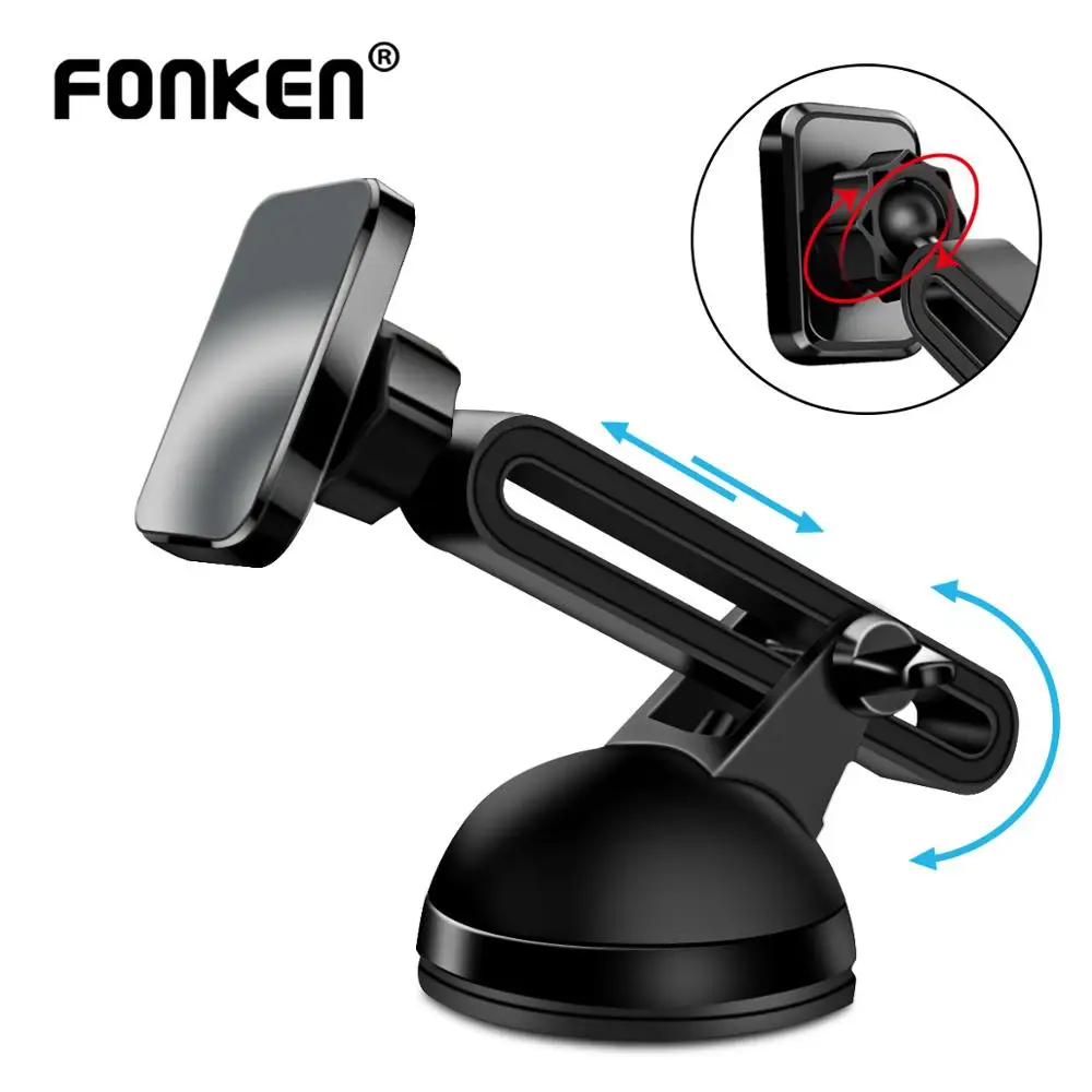 FONKEN Magnetic Car Phone Holder Multidirectional adjustment Desk Holder for Phone Smartphone Suction Cup Car Stands
FONKEN Magnetic Car Phone Holder Multidirectional adjustment Desk Holder for Phone Smartphone Suction Cup Car Stands