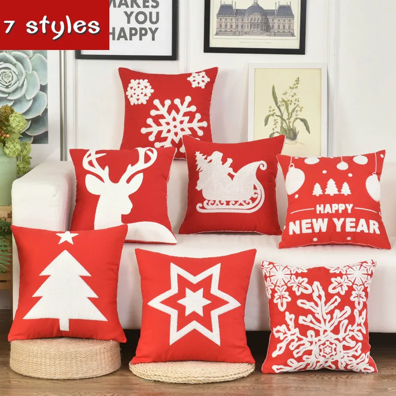 high quality Christmas embroidery cushion/pillow(not including insert/filling) for sofa/ home decoration/coffee shop/office
high quality Christmas embroidery cushion/pillow(not including insert/filling) for sofa/ home decoration/coffee shop/office