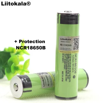 Liitokala New secure Original NCR18650B 3400mAh 18650 Rechargeable Battery with PCB 3.7v for Flashlight batteries
Liitokala New secure Original NCR18650B 3400mAh 18650 Rechargeable Battery with PCB 3.7v for Flashlight batteries