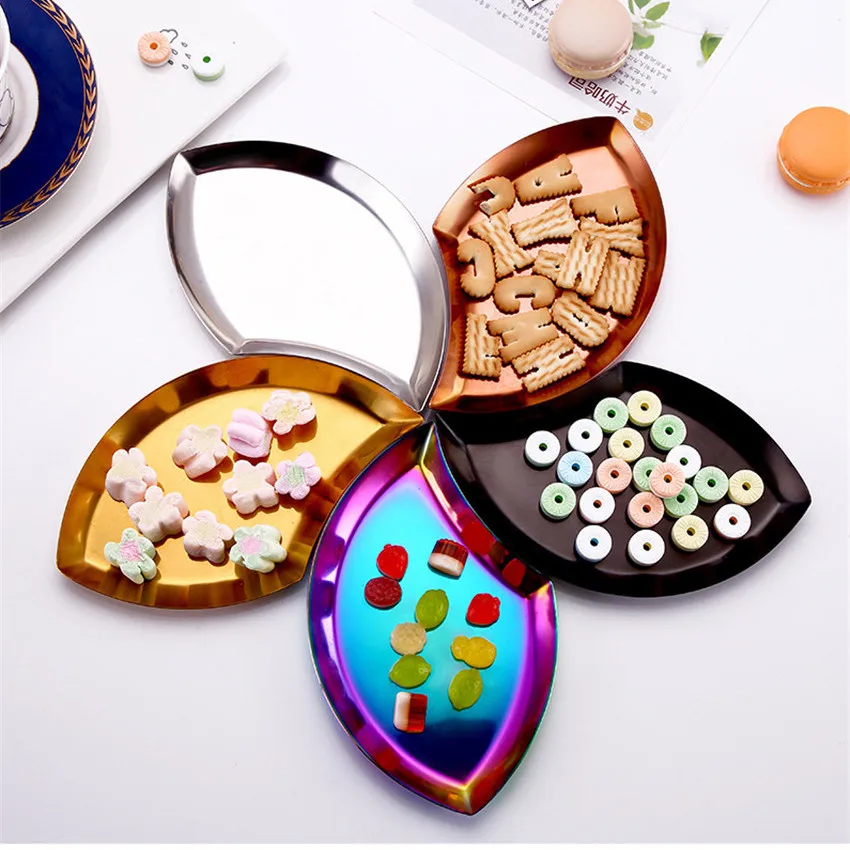 Decorative Colourful Stainless Steel Plate Dish Candy Trinket Dish Chain Jewelry Fruit Serving Tray Storage Plate Tableware
Decorative Colourful Stainless Steel Plate Dish Candy Trinket Dish Chain Jewelry Fruit Serving Tray Storage Plate Tableware