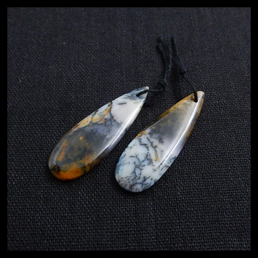 Sales 1Pairs Arborization Opal Gemstone Fashion Earrings For Women 39x13x4mm 6.8g
Sales 1Pairs Arborization Opal Gemstone Fashion Earrings For Women 39x13x4mm 6.8g