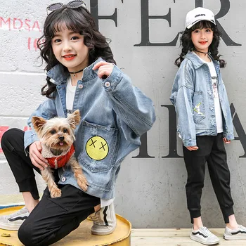 torkerna girls denim jackets and coats smile face print long sleeve fall spring 2018 teens clothes outwear
torkerna girls denim jackets and coats smile face print long sleeve fall spring 2018 teens clothes outwear