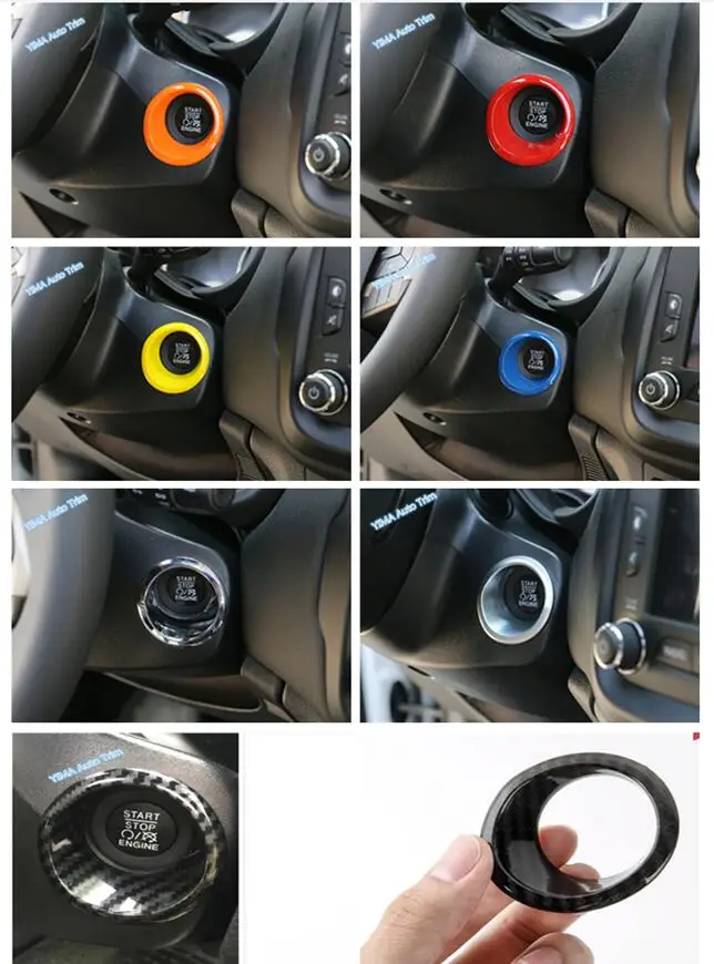 Lapetus Car Styling Start Stop Engine Push Button Frame Key Ring Cover Trim Colorful Fit For Jeep Compass 2017 2018 2019 / ABS
Lapetus Car Styling Start Stop Engine Push Button Frame Key Ring Cover Trim Colorful Fit For Jeep Compass 2017 2018 2019 / ABS