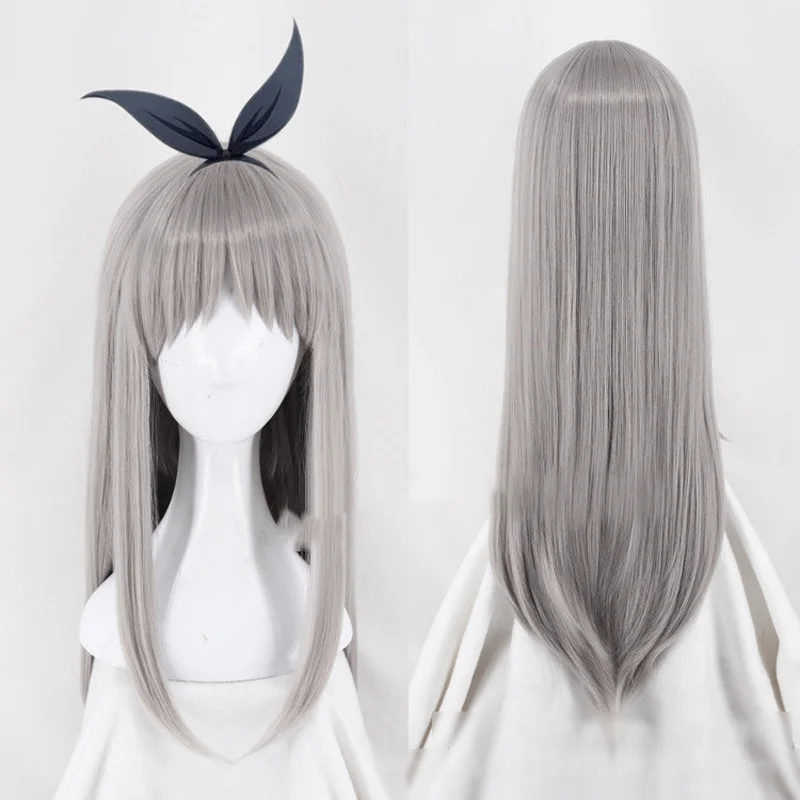 Japanese Anime Blend S Kanzaki Hideri Aus Straight Long Silver-gray Cosplay Wig Halloween Role Play +wig cap
Japanese Anime Blend S Kanzaki Hideri Aus Straight Long Silver-gray Cosplay Wig Halloween Role Play +wig cap